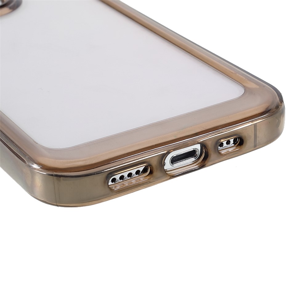 Anti-Drop Anti-Scratch High Transparency TPU + Acrylic Protective Phone Case Cover for iPhone 13 Pro Max 6.7 inch - Grey-5