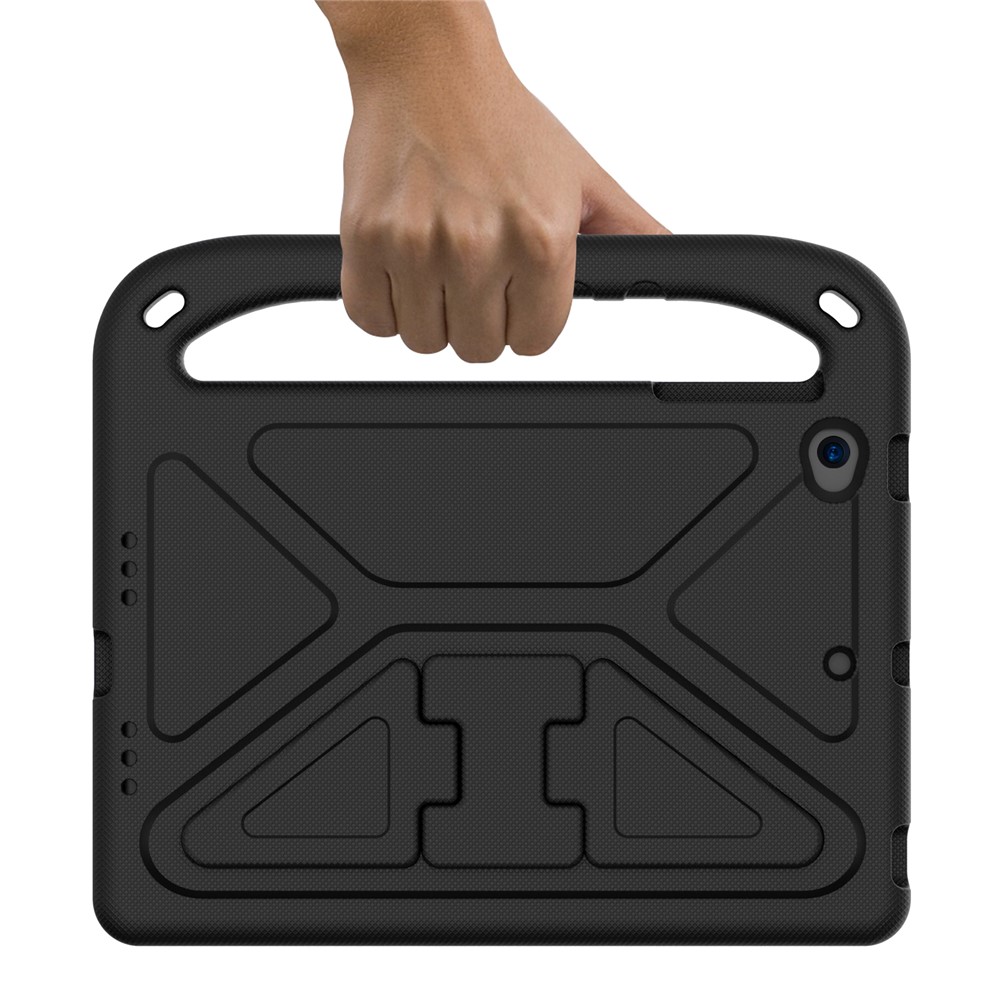 Anti-drop Scratch Resistant EVA Tablet Case Cover with Kickstand Handle Design for Apple iPad mini (2019) 7.9 inch/4/3/2/1 - Black-4