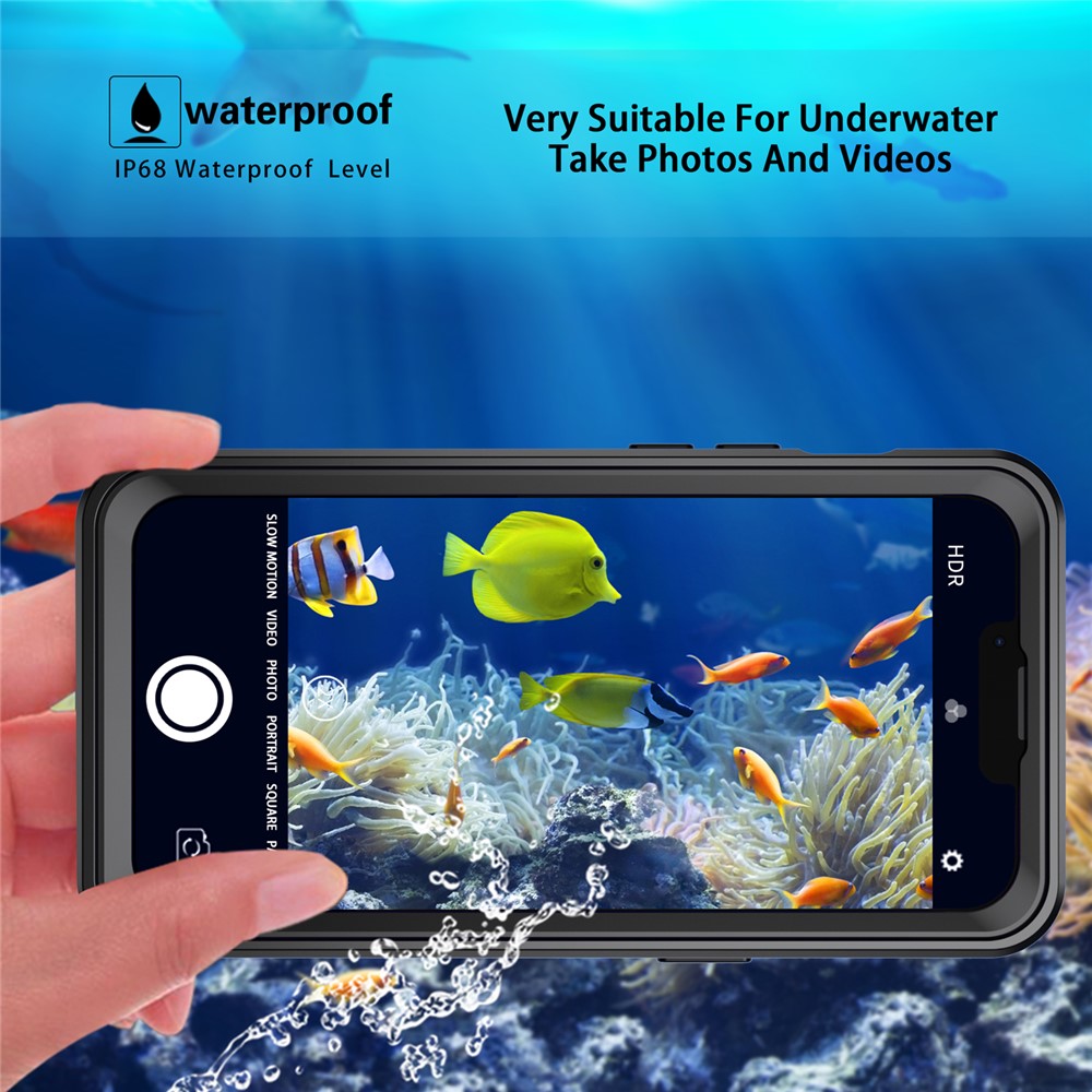 REDPEPPER PRO Series Scratch Resistant Drop-proof IP68 Waterproof Transparent Phone Cover Case for iPhone 13 6.1 inch-6