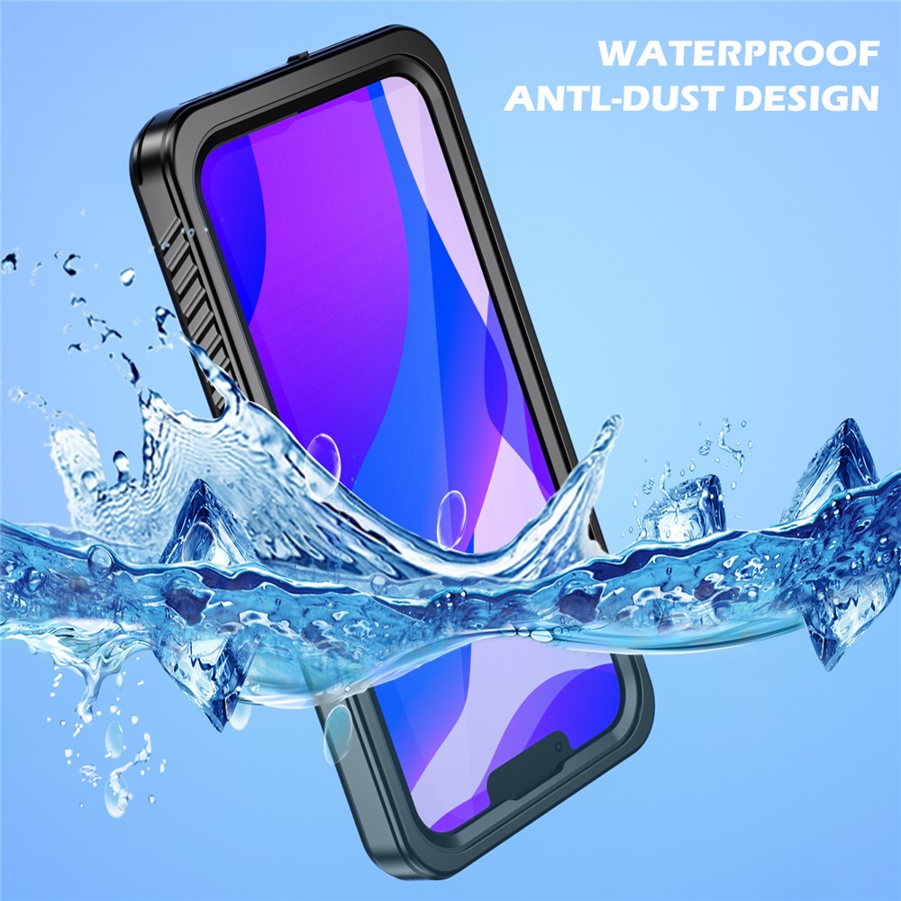 Fs Anti-Drop Series IP68 Dustproof Waterproof Clear Phone Case for iPhone 13 6.1 inch-4