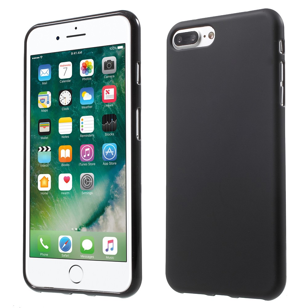 

Замороженный Чехол Для Защиты TPU Для Iphone 8 Plus / 7 Плюс 5,5 Дюймов - Черный, iPhone 8 Plus 5.5 inch