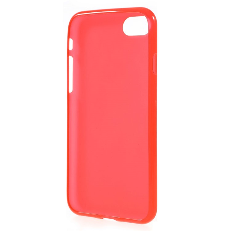 Matte TPU Gel Case para iPhone 8 / 7 4.7 inch - vermelho-2
