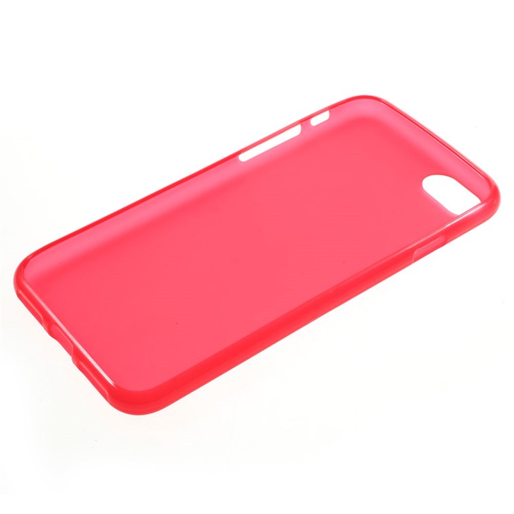 Matte TPU Gel Case para iPhone 8 / 7 4.7 inch - vermelho-5