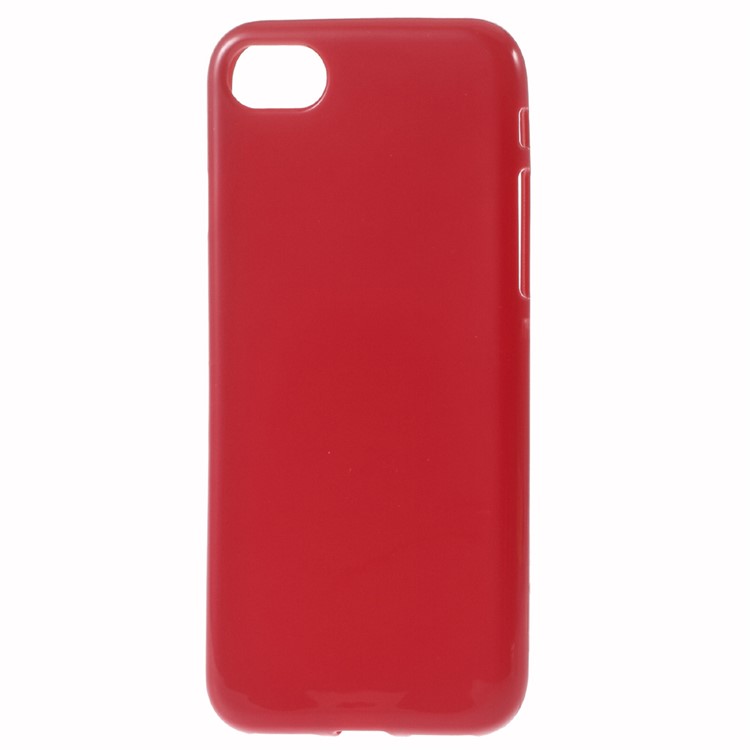 

Solid Color Jelly TPU Phone Case for iPhone 8 / 7 4.7 inch - Red, iPhone 8