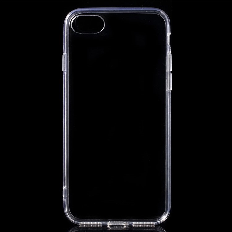 Clear Acrylic + TPU Hybrid Case Cover for iPhone SE 2 (2020)/8/7-1