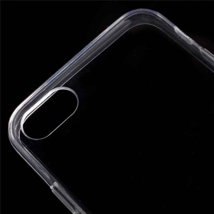 Clear Acrylic + TPU Hybrid Case Cover for iPhone SE 2 (2020)/8/7-3