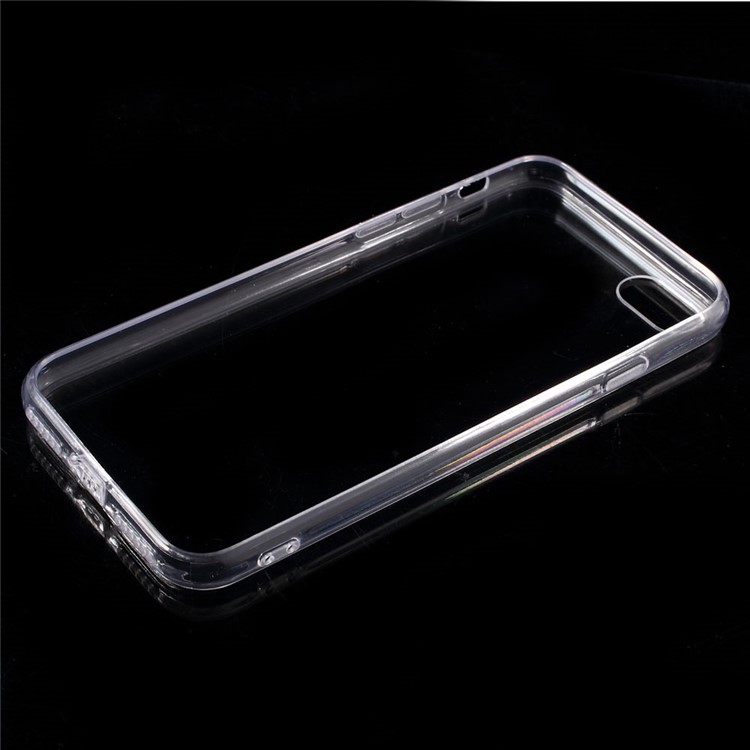 Clear Acrylic + TPU Hybrid Case Cover for iPhone SE 2 (2020)/8/7-5