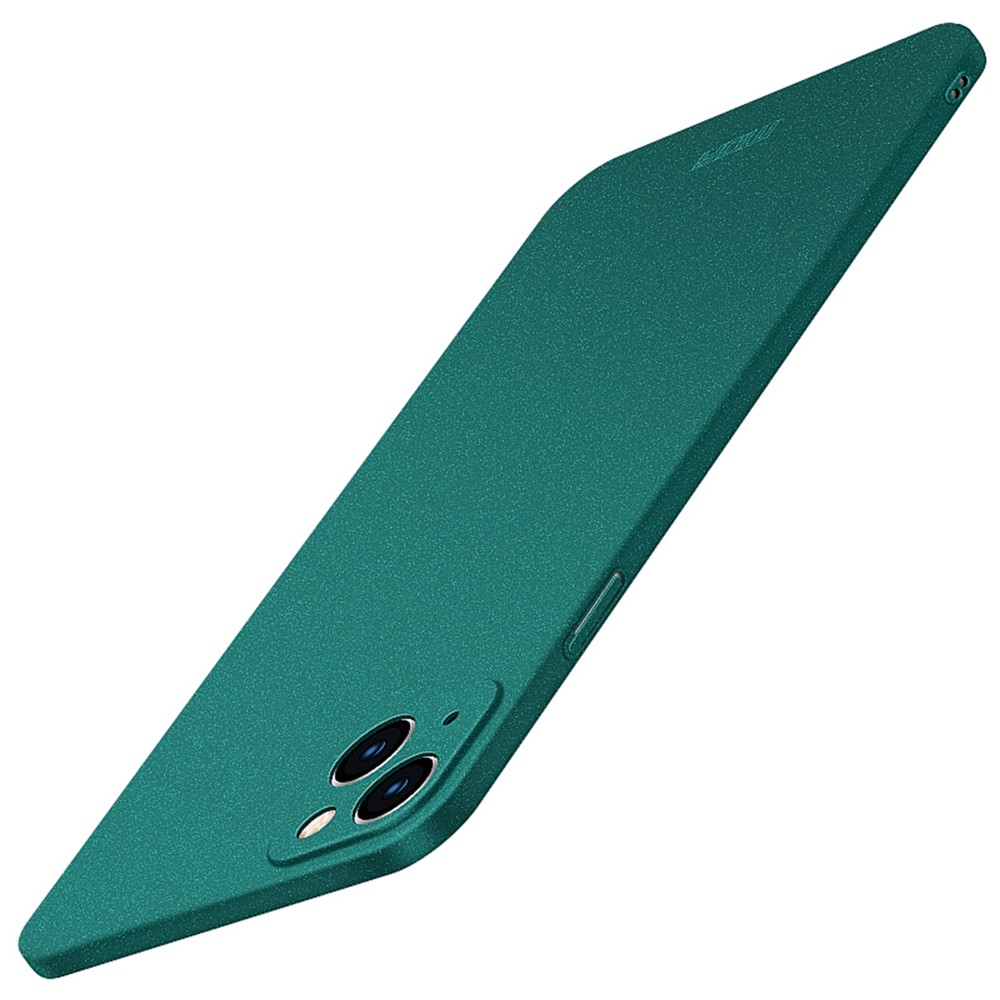 MOFI Shield Matte Series 360 Degree Anti-drop PC Back Protective Phone Case for iPhone 13 mini 5.4 inch - Green