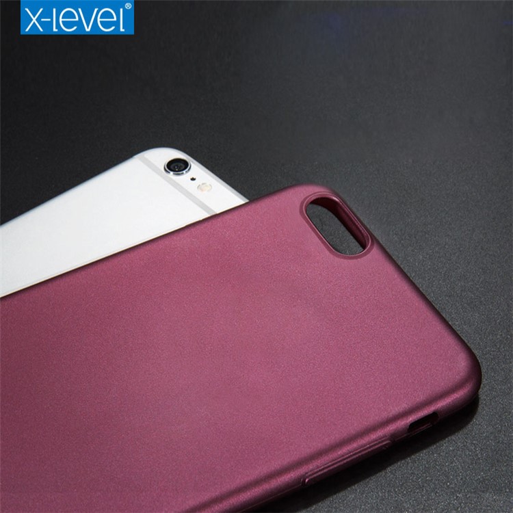 X-LEVEL Guardian Series TPU Back Case for iPhone 6s 6 4.7 - Wine Red-10