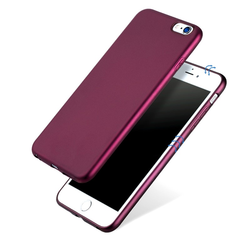 X-LEVEL Guardian Series TPU Back Case for iPhone 6s 6 4.7 - Wine Red-3