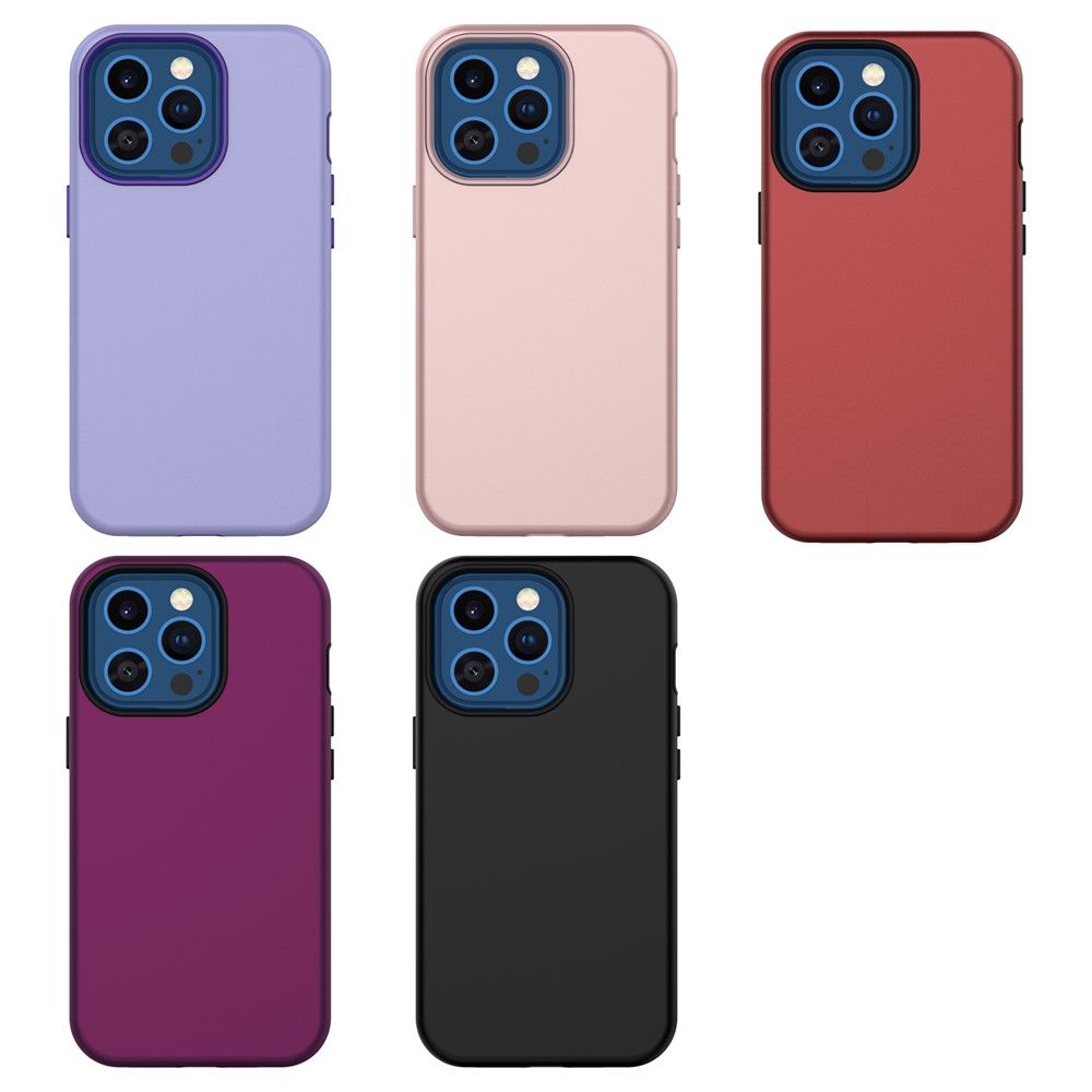 Thickened Scratch Resistant Detachable Hard Plastic and Soft TPU Phone Case Cover for iPhone 13 Pro 6.1 inch - Black-7