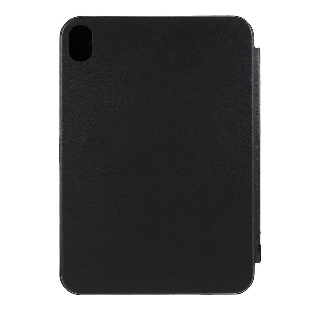 PU Leather Tri-fold Stand Protection Tablet Cover Case for iPad mini (2021) - Black-4