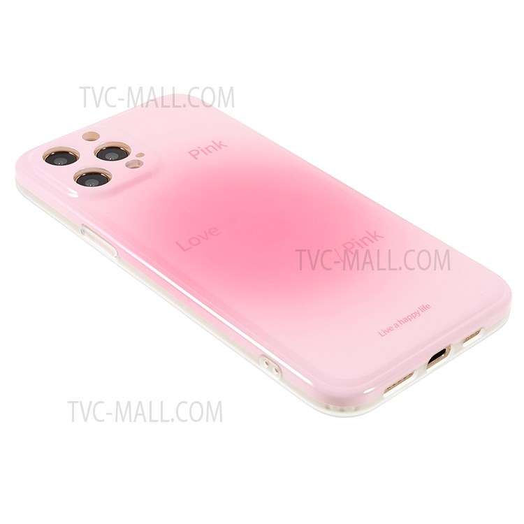 Freely-Twisted TPU Cover Popular Network Style Blooming Color Phone Case for iPhone 12 Pro 6.1 inch - Pink-4