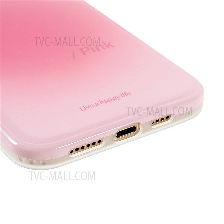 Freely-Twisted TPU Cover Popular Network Style Blooming Color Phone Case for iPhone 12 Pro 6.1 inch - Pink-5