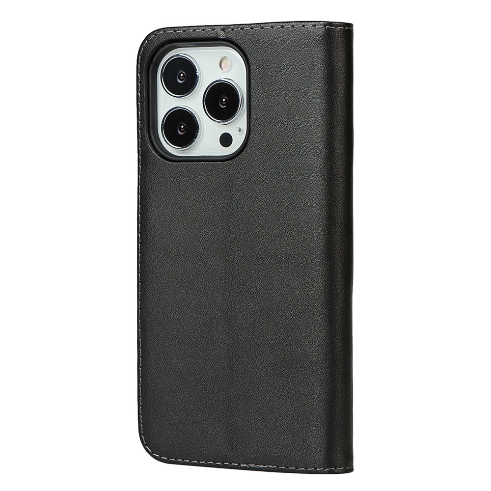 Split Leather Wallet Stand Phone Protective Cover Case for iPhone 13 Pro Max 6.7 inch-3