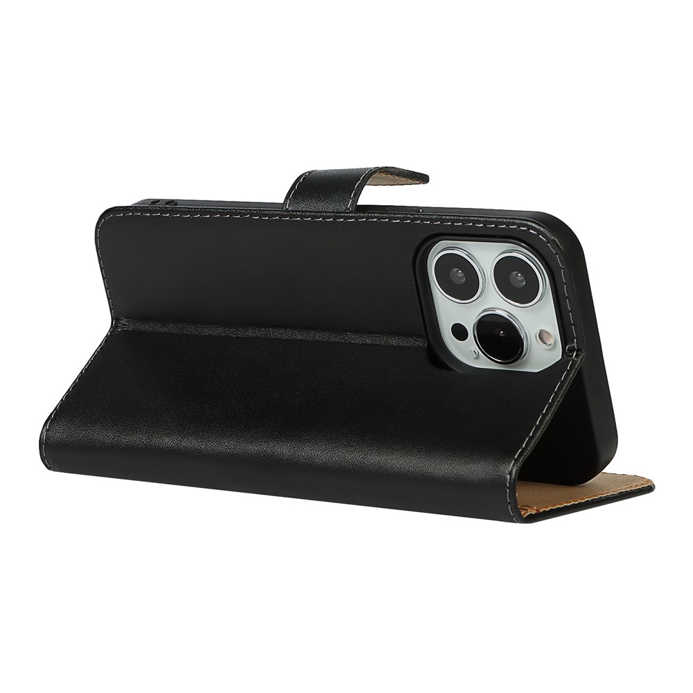 Split Leather Wallet Stand Phone Protective Cover Case for iPhone 13 Pro Max 6.7 inch-6