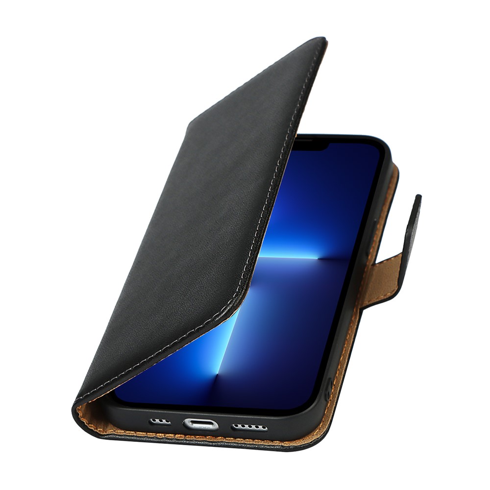 Split Leather Wallet Stand Phone Protective Cover Case for iPhone 13 Pro Max 6.7 inch-7