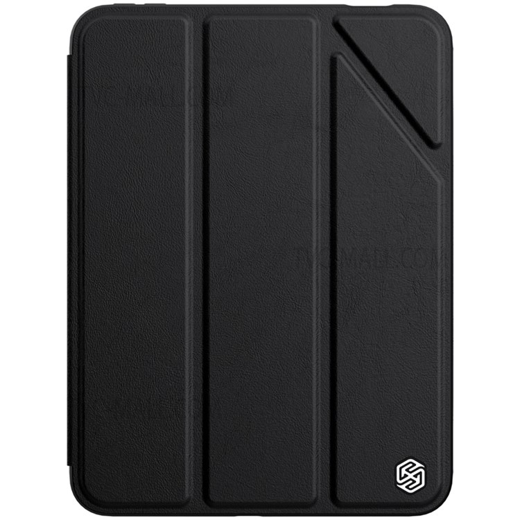 NILLKIN Precise Cutout Light Thin Auto Wake/Sleep Leather Tablet Case with Stand for iPad mini (2021) - Black-2