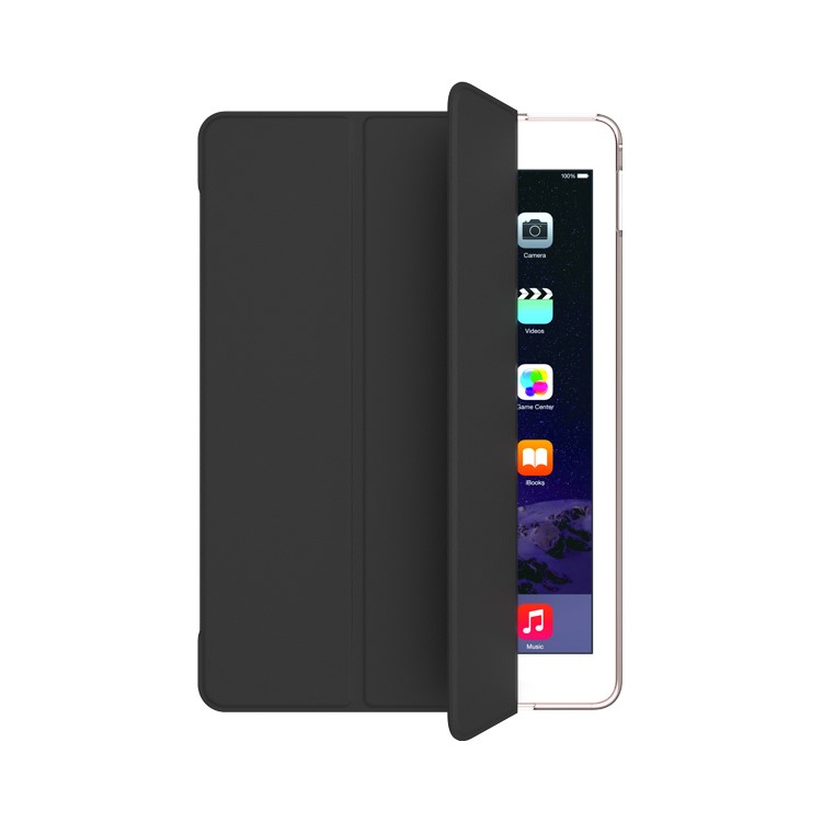 MOOKE Young Series Tri-fold Stand Smart Leather Case for iPad Pro 9.7 inch - Black-1