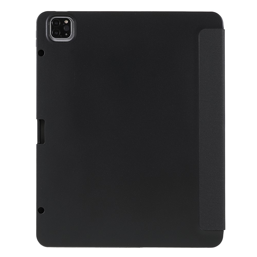 TOTU AA-154 Anti-scratch Shockproof Tri-fold Stand Auto Wake/Sleep PU Leather TPU Cover Case with Pencil Holder for iPad Pro 12.9 (2017)/(2018)/(2020)/(2021)-3