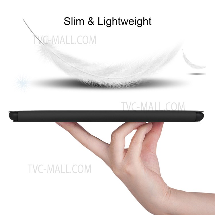 Solid Color Stand Design Auto Wake/Sleep Anti-drop Anti-scratch PU Leather + TPU Tablet Case for iPad Pro 11-inch (2018)/(2020)/(2021)/Air (2020) - Black-8
