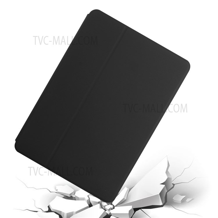 Solid Color Stand Design Auto Wake / Sleep Anti-drop Anti-scratch PU Leather + TPU Tablet Case for iPad Pro 11 (2022) /  (2018) / (2020) / (2021) / Air (2020) / Air (2022) - Black-9