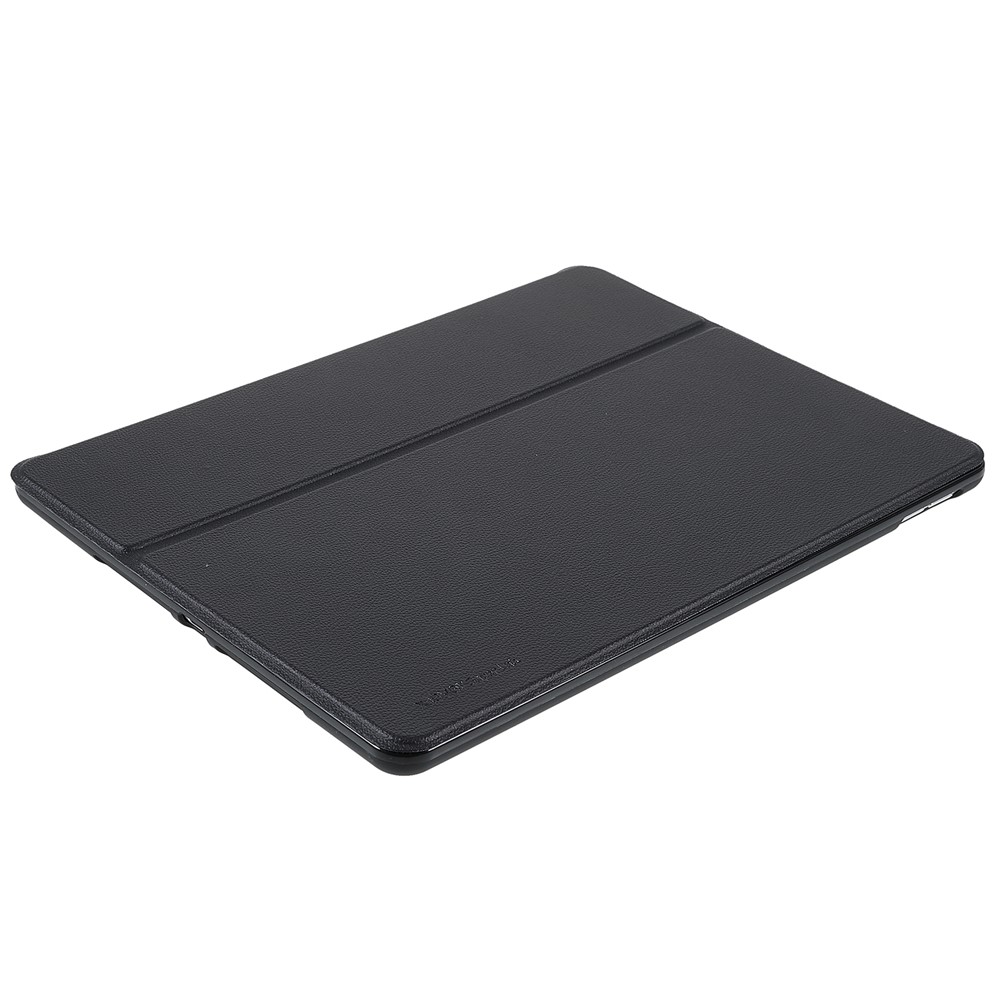 Litchi De Niveau X Texture Auto Réveil / Sleep PU Pu En Cuir Tablette De Protection Avec Support De Crayon Pour IPad 10.2 (2021) / (2020) / (2019) / Air 10,5 Pouces (2019) / IPad Pro 10.5-pouce (2017) - Le Noir-7