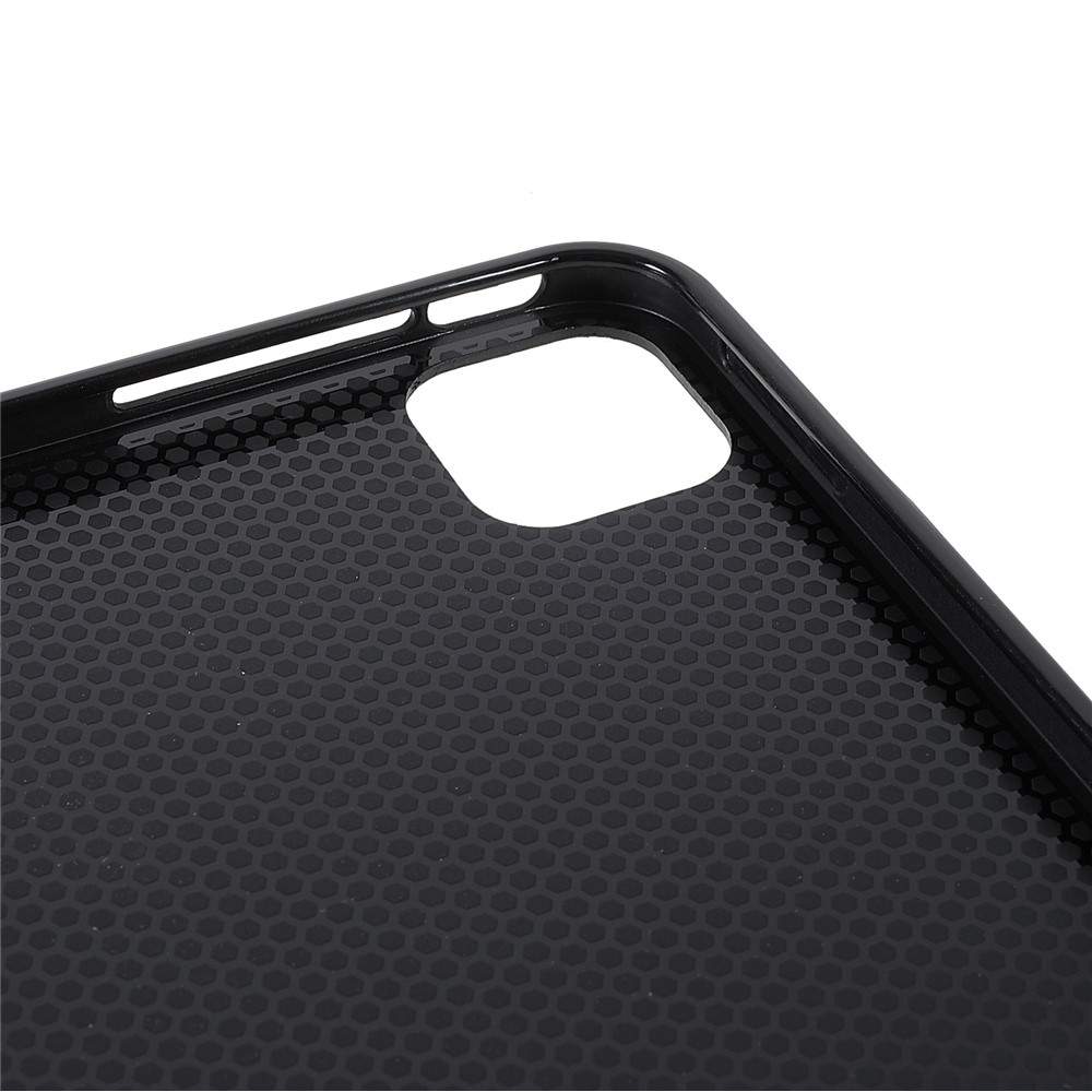 X-LEVEL Litchi Texture PU Leatther Folio Stand Smart Auto Wake/Sleep Case with Pencil Holder for iPad Pro 11-inch (2021)/(2020)/(2018) / Air (2020) - Black-12