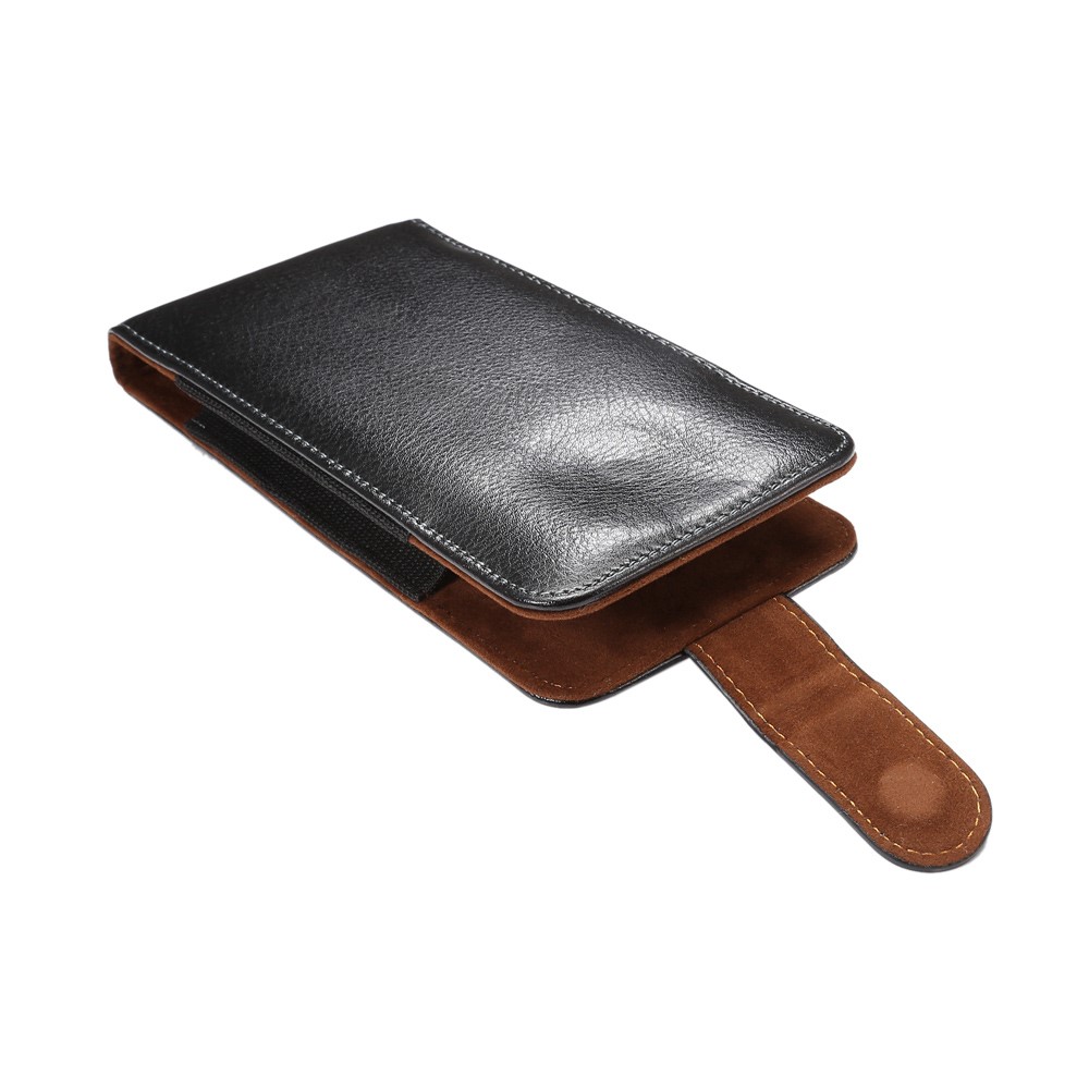 Estojo de capa de bolsa de couro dividido com clip de cinto para iPhone 6s Plus / 6 Plus Etc-7