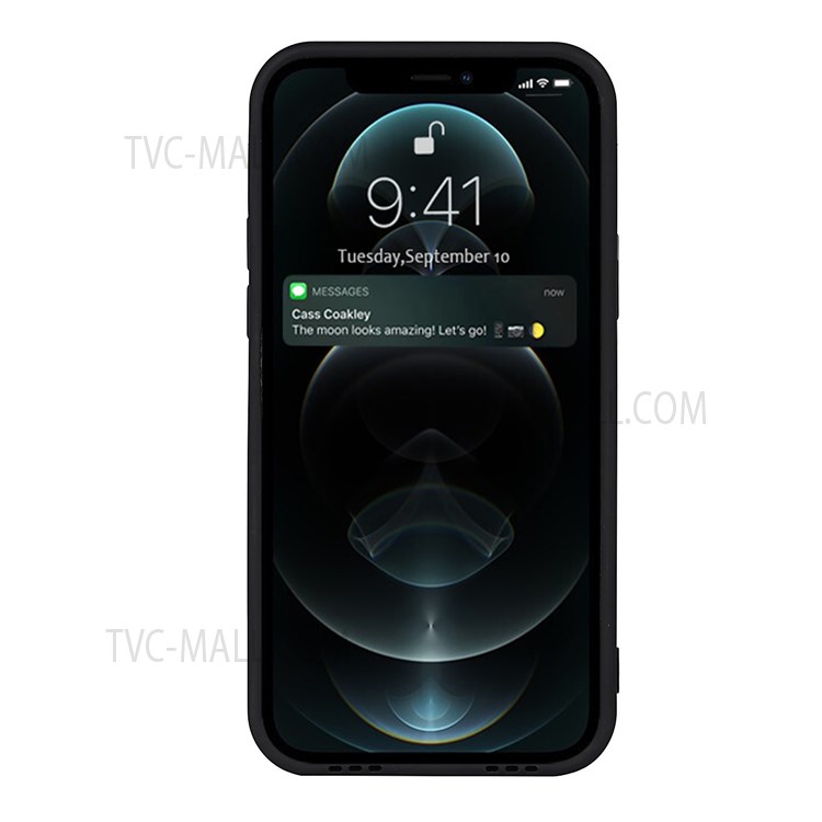 Precise Cutout Design Soft TPU Phone Case with Adjustable Wrist Strap Kickstand for iPhone 12 mini 5.4 inch - Black-4