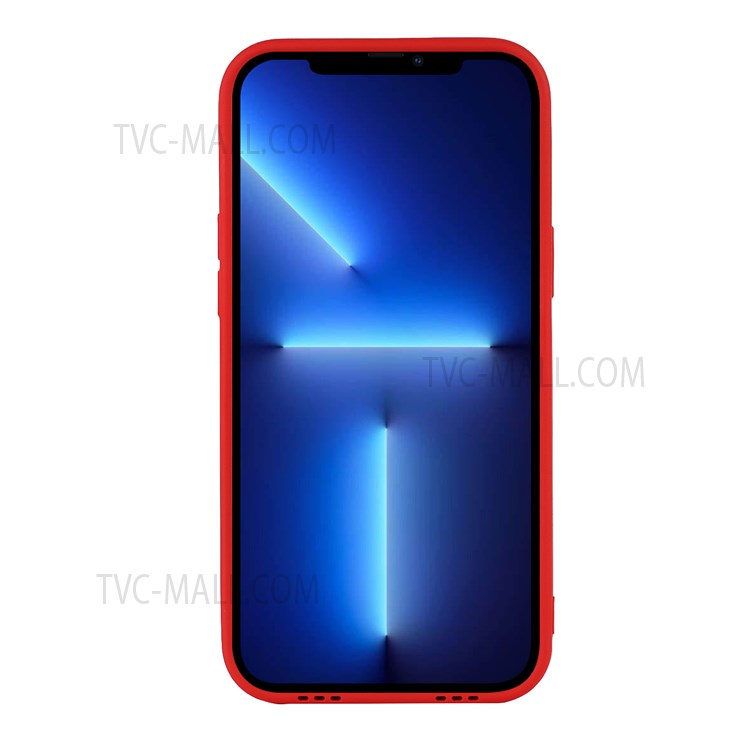 Anti-fall Protection Soft TPU Case with Adjustable Wrist Strap Kickstand for iPhone 13 Pro Max 6.7 inch - Red-3