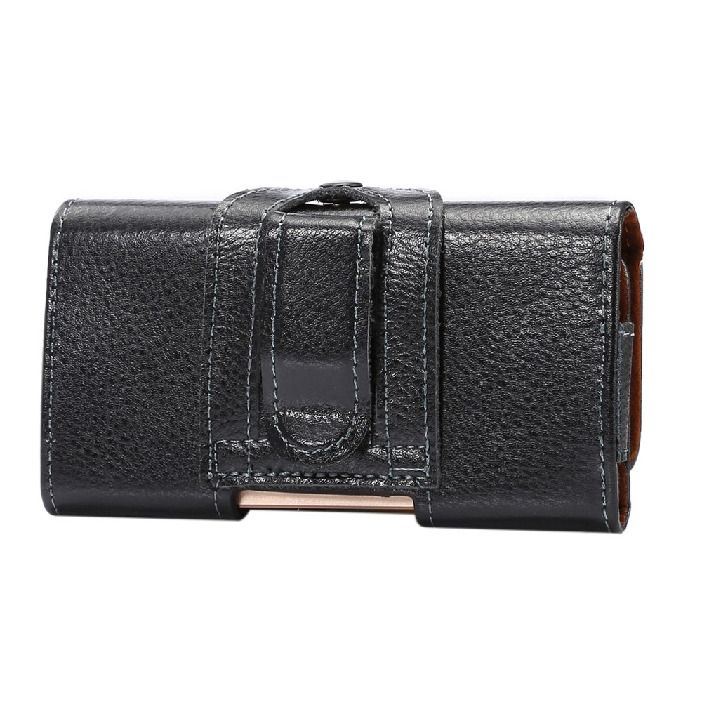 Litchi Korn Split Leder Tasche Holster Für IPhone Se / 5s / 5, Größe: 127 X 62 X 12mm-3