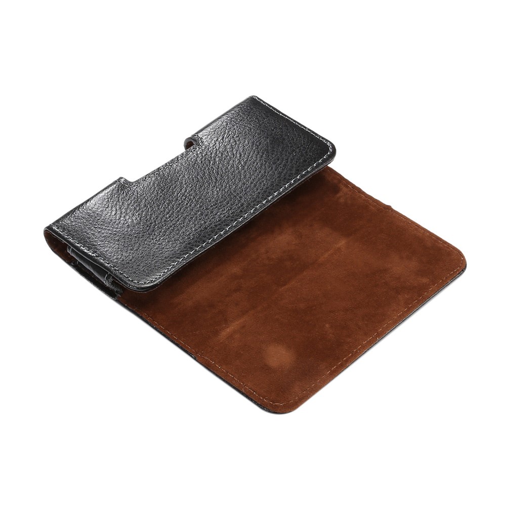 Litchi Grain Split Cuir Pouch Pouch Case Holster Pour Iphone se / 5s / 5, Taille: 127 x 62 x 12 mm