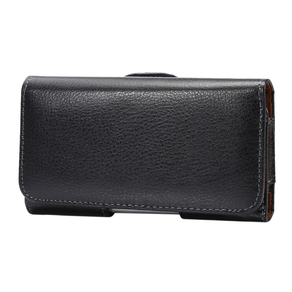 Bolsa De Cuero Genuina De La Correa Del Caso Del Clip Del Cinturón Para El Iphone 8 / Samsung Galaxy S7-2