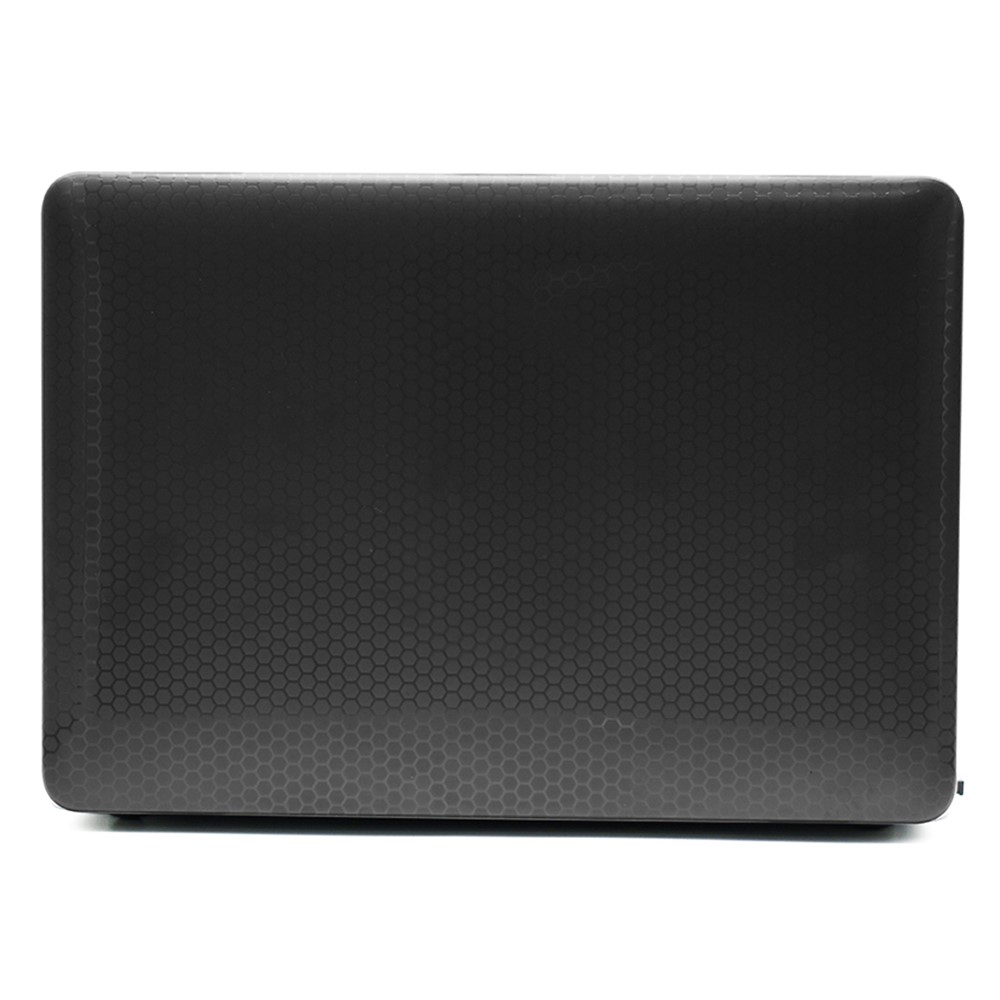 Honeycomb Texture PC Protective Cover Ultra-thin Laptop Case for MacBook Air 13.3-inch with Retina Display A2179 (2020)/A1932/A2337 - Black-3