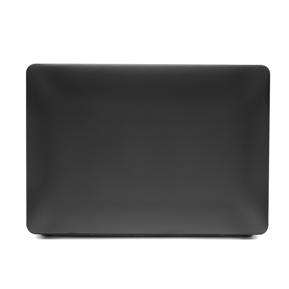 Dots Pattern PC Shell Front and Back Slim Laptop Protective Case for MacBook Air 13.3-inch (A1369/A1466) - Black-2