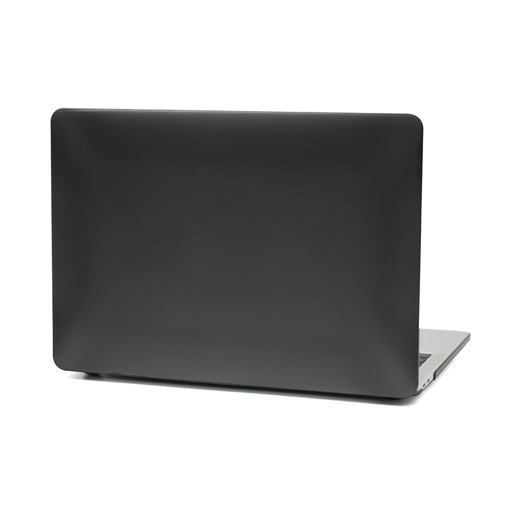 Front and Back Dots Pattern Slim Laptop PC Case for MacBook Air 13.3-inch with Retina Display A2179 (2020)/A1932/A2337 - Black-3