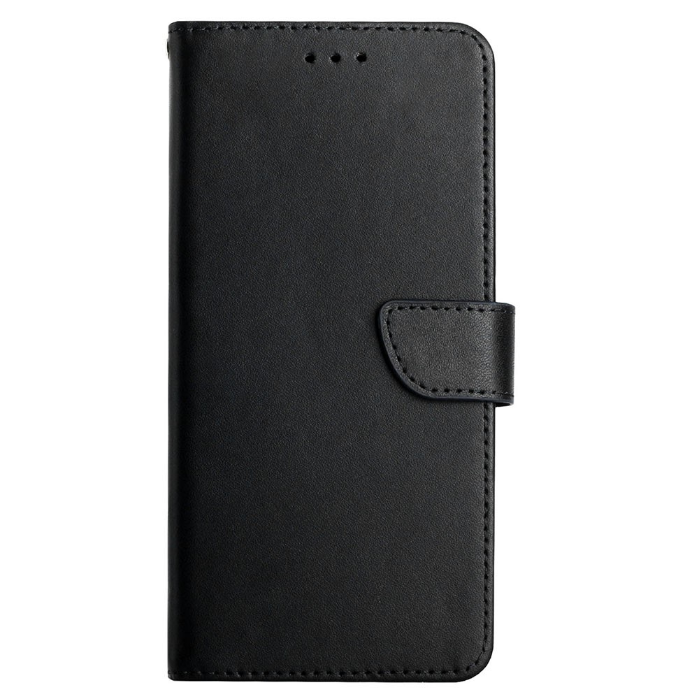 Quality Genuine Leather Nappa Texture Multifunction Wallet Stand Full Body Protective Phone Case for iPhone 7/8/SE (2nd Generation) - Black-8