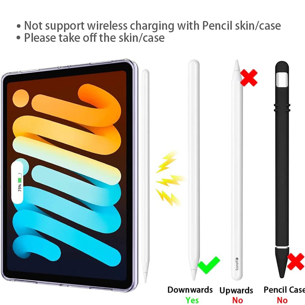 Slim Flexible TPU Transparent Shockproof Protective Back Cover Skin for iPad mini (2021)-7