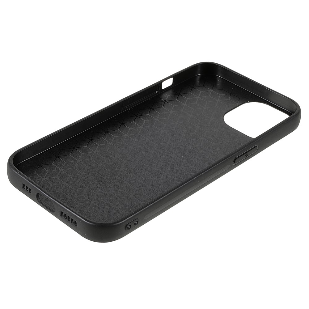 Star Planet Printing Stickers Design Well-protected Lightweight Epoxy Flexible TPU Case for iPhone 13 mini 5.4 inch - Black-7