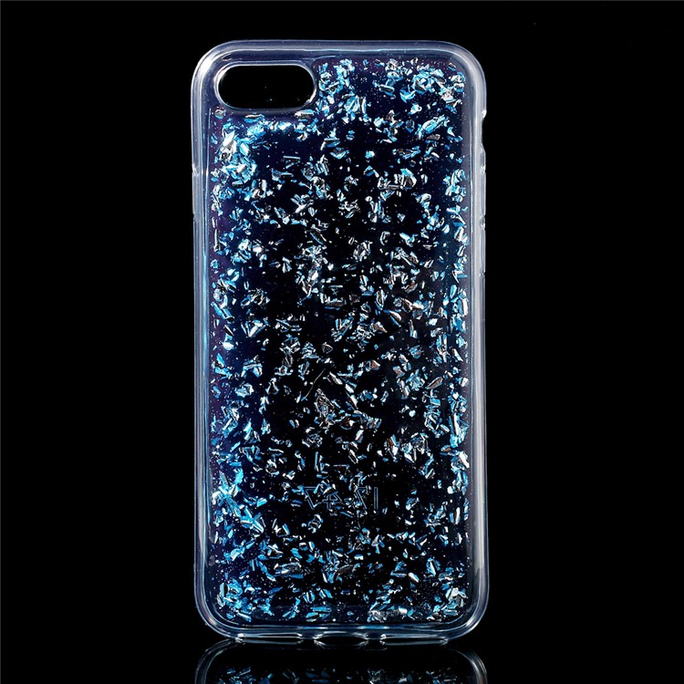 

Glossy Flash Sequins TPU Protective Cover for iPhone 8 / 7 4.7 inch - Blue, iPhone 8 4.7 inch
