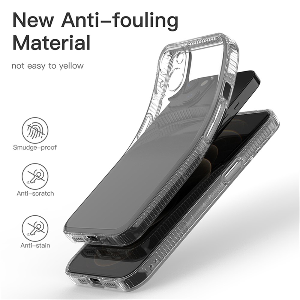 Anti-Slip TPU Phone Case Non-Yellowing Super Crystal Clear Protection Shell for iPhone 13 mini 5.4 inch-2