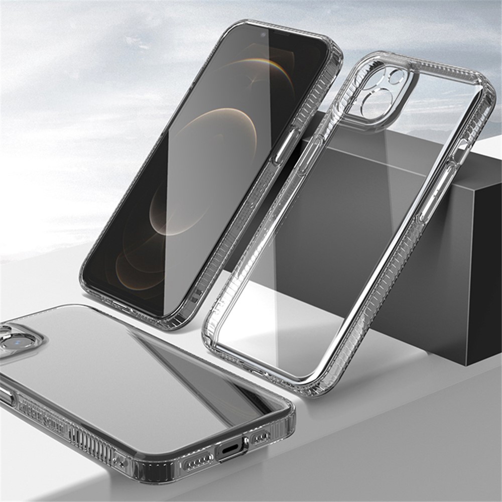 Anti-Slip TPU Phone Case Non-Yellowing Super Crystal Clear Protection Shell for iPhone 13 mini 5.4 inch-7