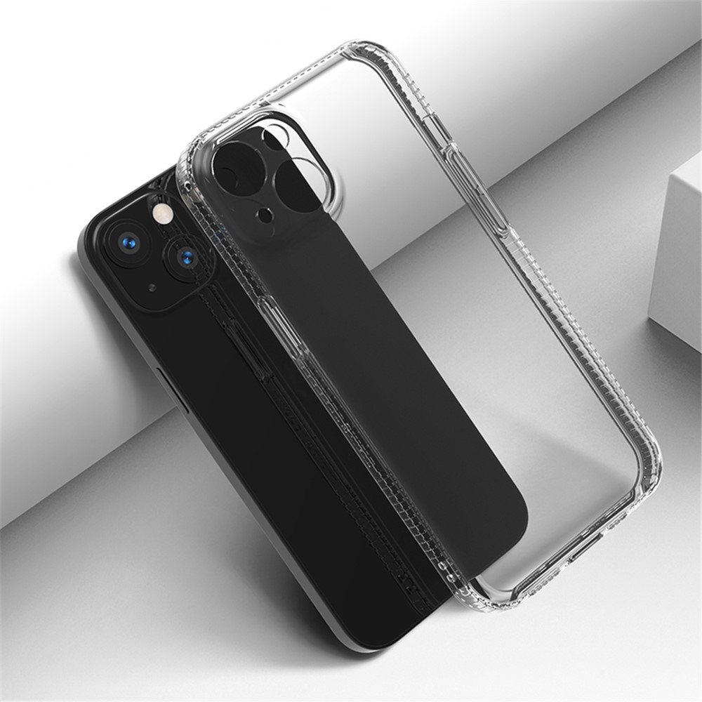 Anti-Slip TPU Phone Case Non-Yellowing Super Crystal Clear Protection Shell for iPhone 13 mini 5.4 inch-8