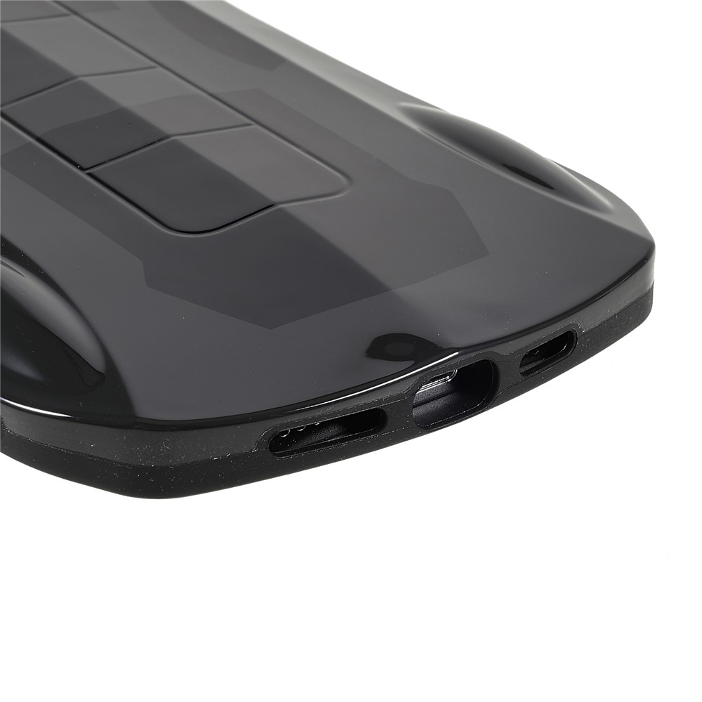 Anti-dust Phone Case Fashionable Car Shaped Design IMD Shockproof Mobile Phone Cover for iPhone 12 Pro Max 6.7 inch - Black-5