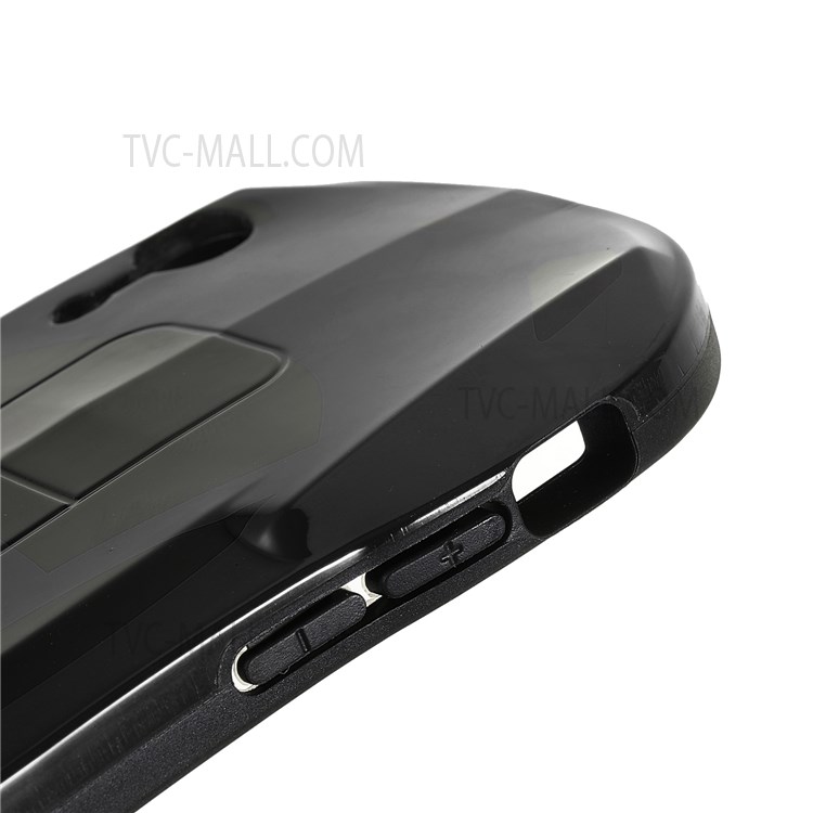 Stylish Car Shaped IMD Scratch-resistant Flexible TPU Phone Cover Phone Case for iPhone XR 6.1 inch - Black-8