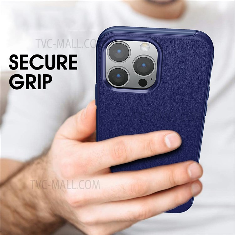 WLONS Defender Series Wear-resistant Matte PC + TPU Combo Phone Case Cover for iPhone 13 Pro 6.1 inch - Blue-6