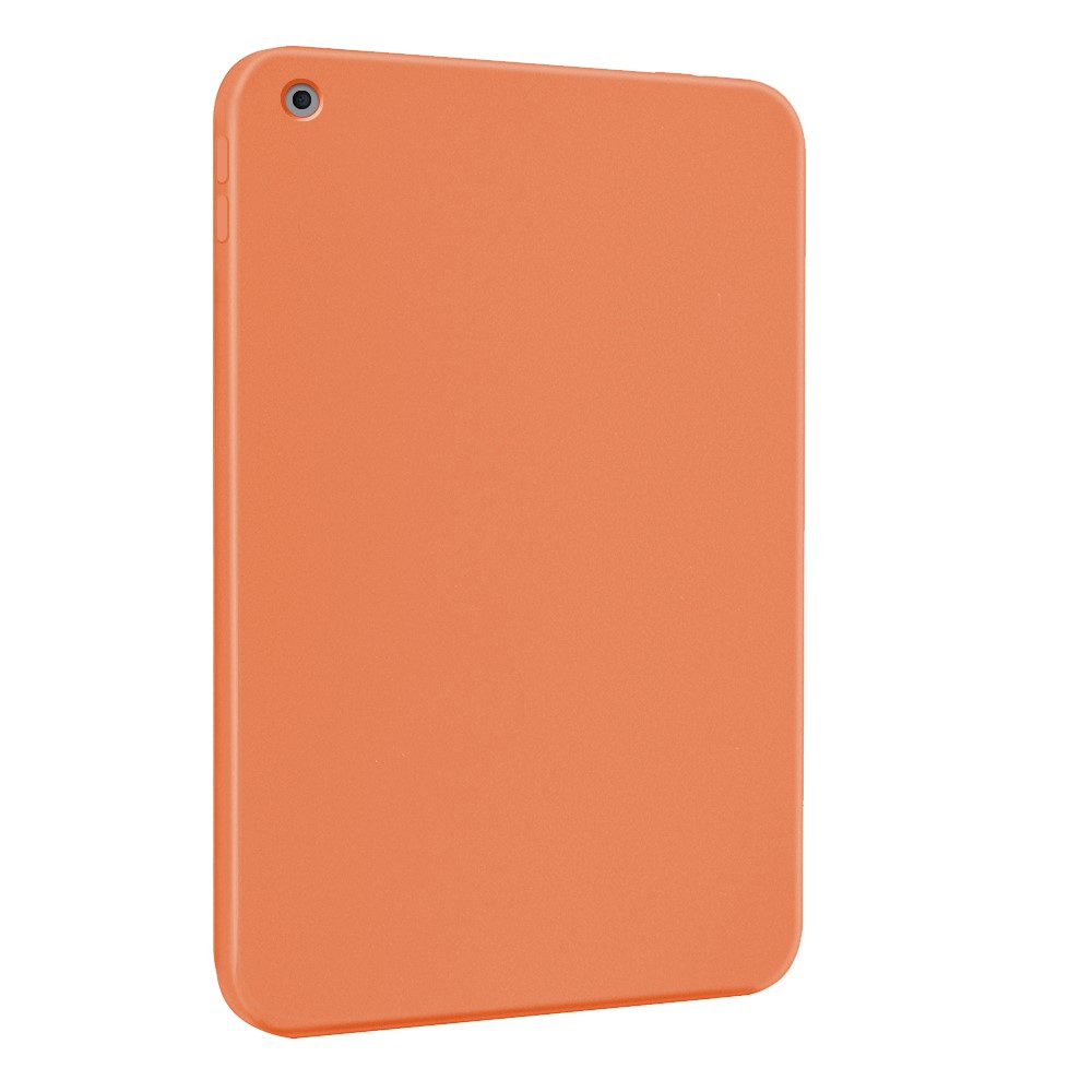 For iPad 10.2 (2021) / (2020) / (2019) Soft Liquid Silicone Bumper Slim Fit Shockproof Protective Phone Case - Red