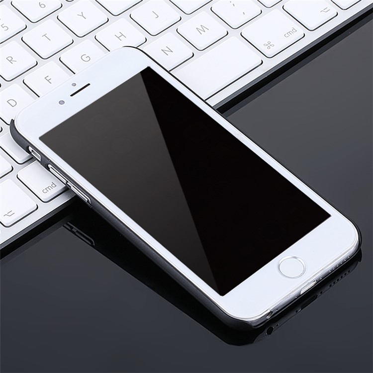 X-LEVEL Slim Rubber Coating PC Hard Case for iPhone 6s 6 - Black-3
