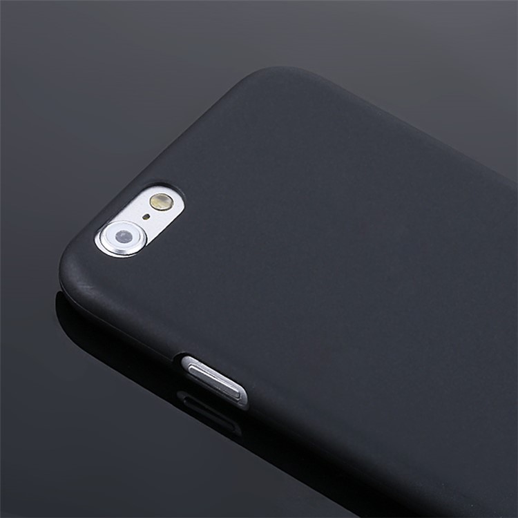 X-LEVEL Slim Rubber Coating PC Hard Case for iPhone 6s 6 - Black-4